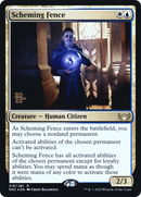 Scheming Fence (PRE-219) [Streets of New Capenna Promos] Foil