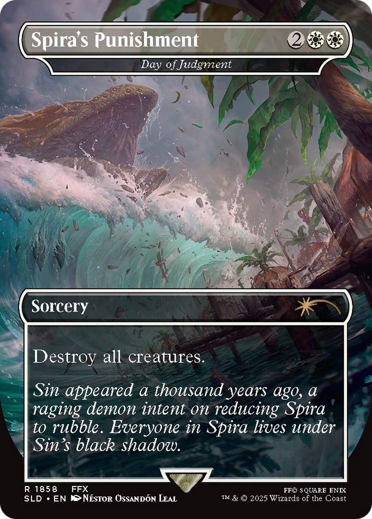 Day of Judgment (SLD-1858) [Secret Lair Drop] / Spira's Punishment (Borderless)