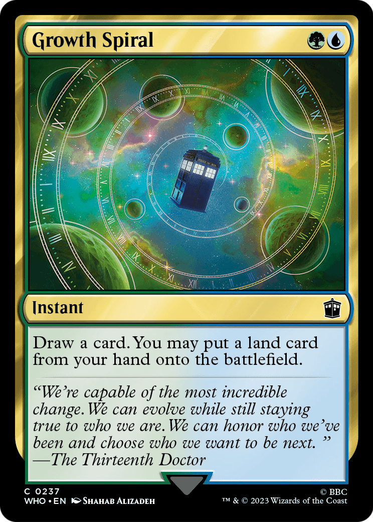 Growth Spiral (WHO-237) [Doctor Who] Foil