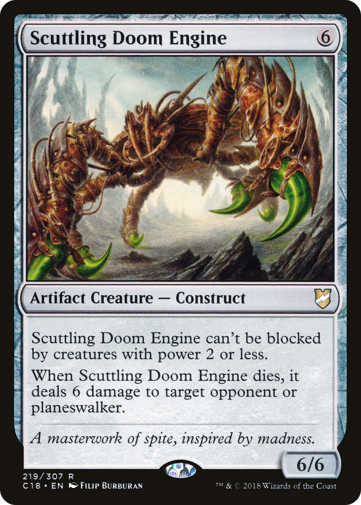 Scuttling Doom Engine (C18-219) [Commander 2018]