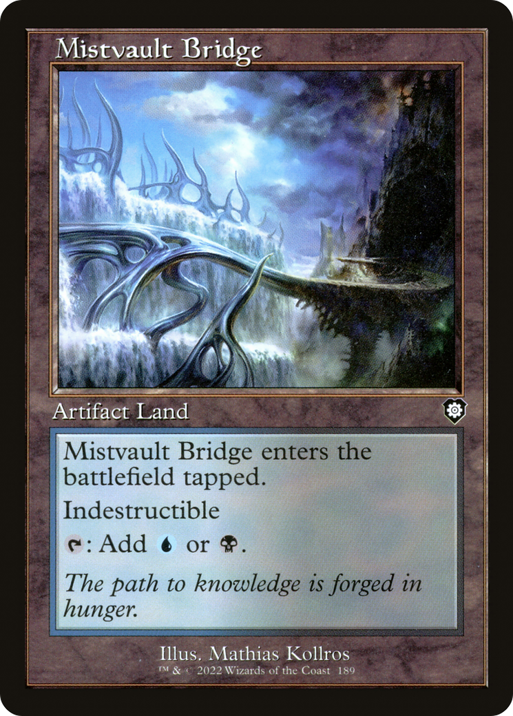 Mistvault Bridge (Retro Frame) (BRC-189) [The Brothers' War Commander]