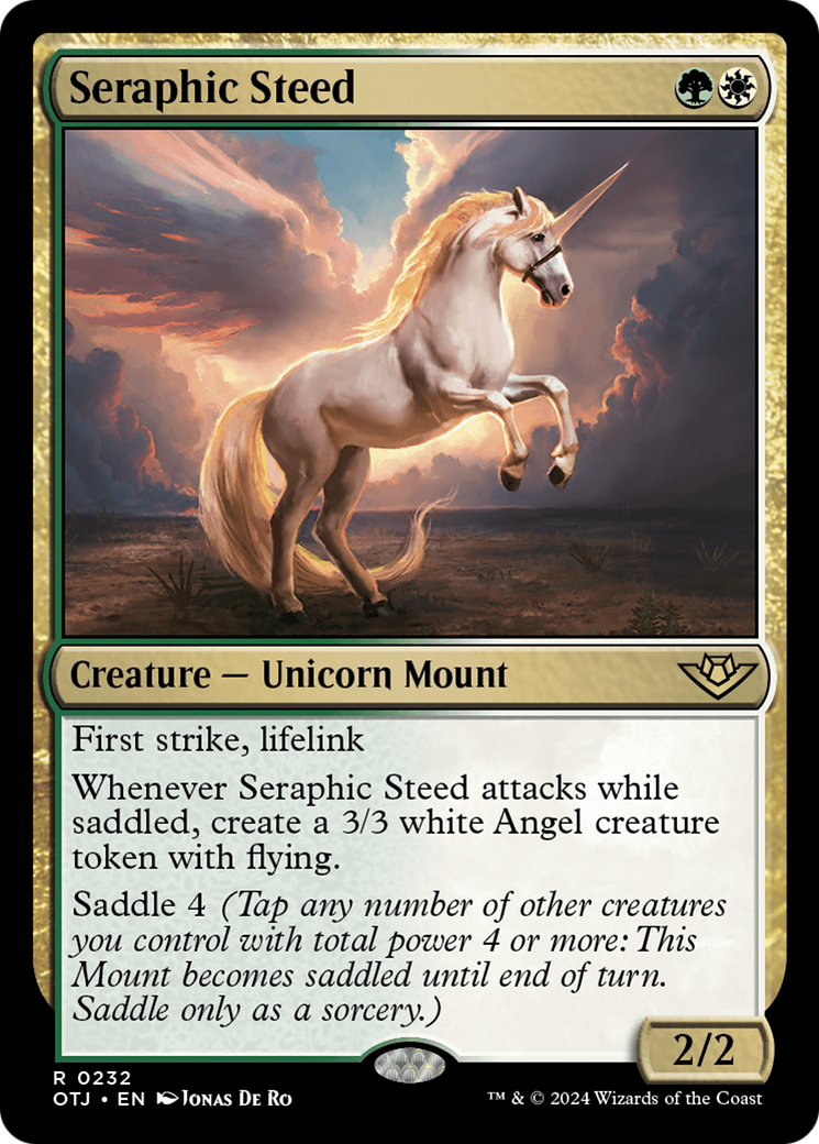 Seraphic Steed (OTJ-232) [Outlaws of Thunder Junction] Foil