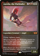 Aurelia, the Warleader (MUL-100) [Multiverse Legends] Etched Foil