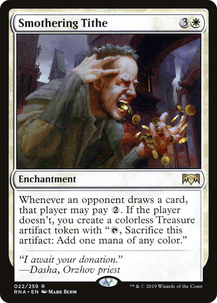 Smothering Tithe (RNA-022) [Ravnica Allegiance]