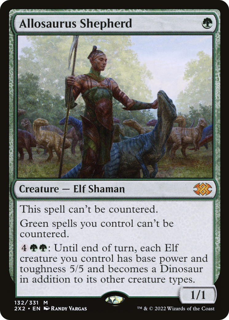 Allosaurus Shepherd (2X2-132) [Double Masters 2022]