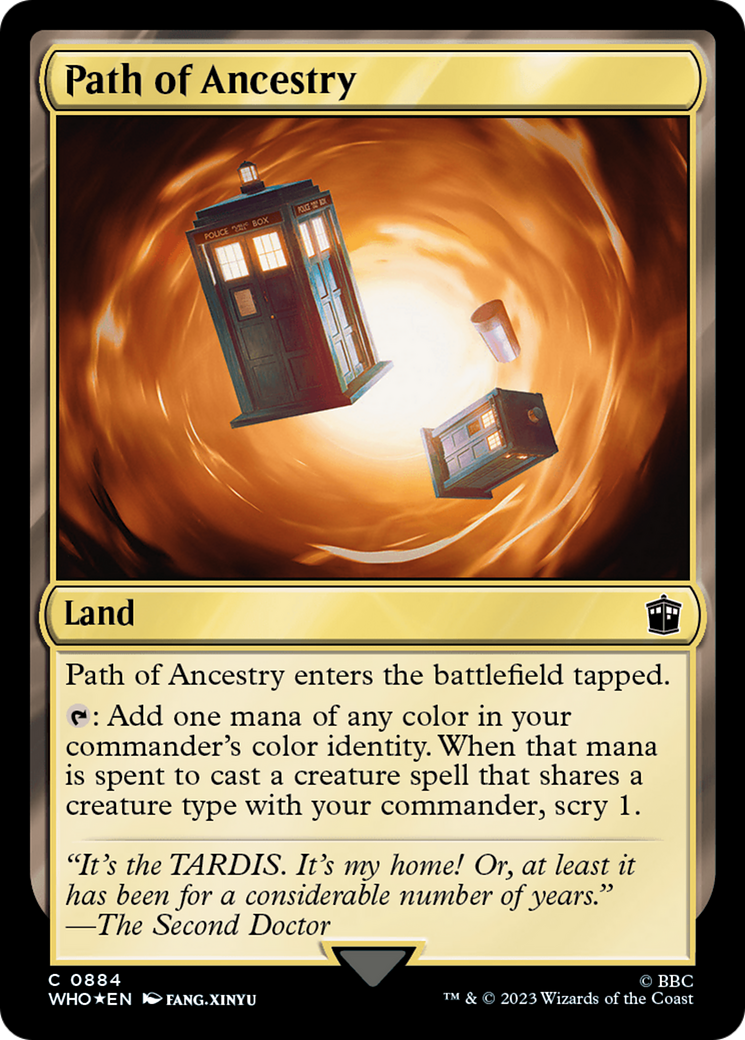 Path of Ancestry (WHO-884) [Doctor Who] Foil