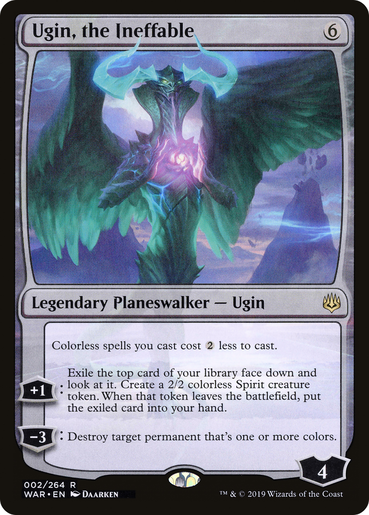 Ugin, the Ineffable (WAR-002) [War of the Spark]