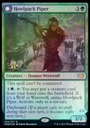 Howlpack Piper // Wildsong Howler (PRE-205S) [Innistrad: Crimson Vow Promos]: (Double Faced Transform) Foil
