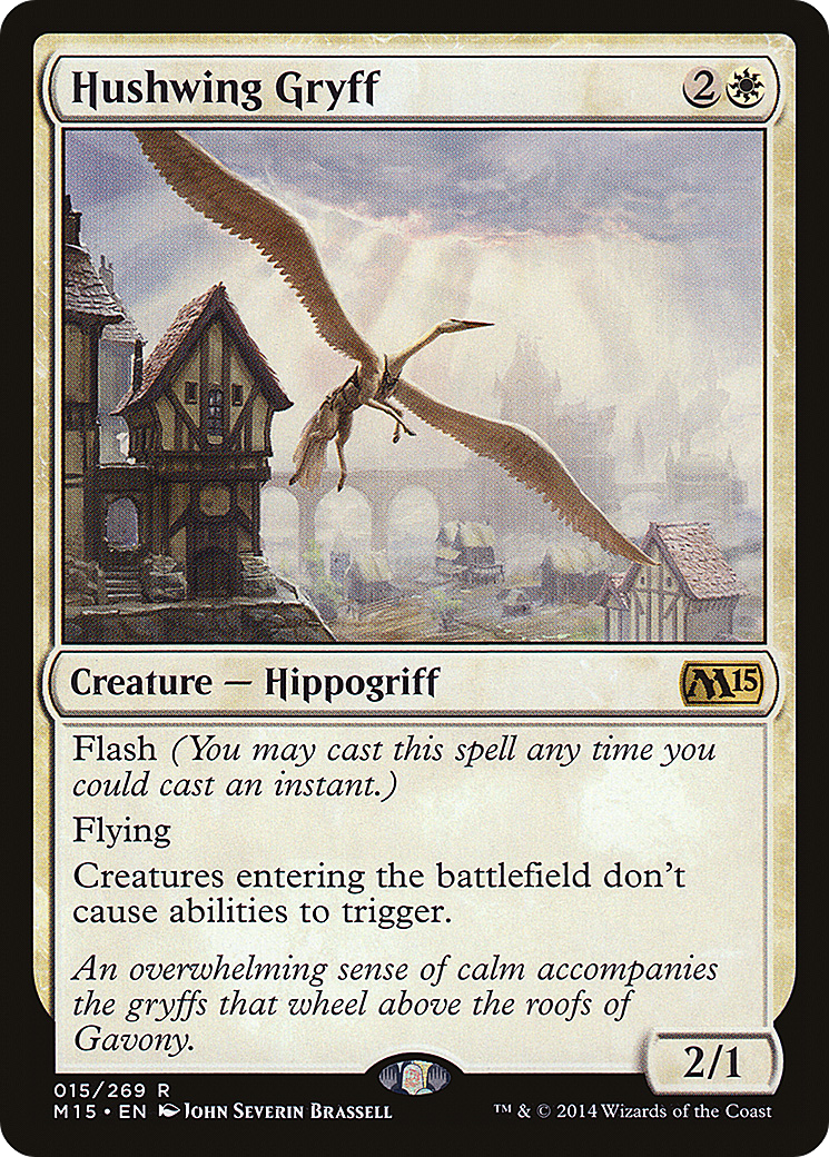 Hushwing Gryff (M15-015) [Magic 2015] Foil