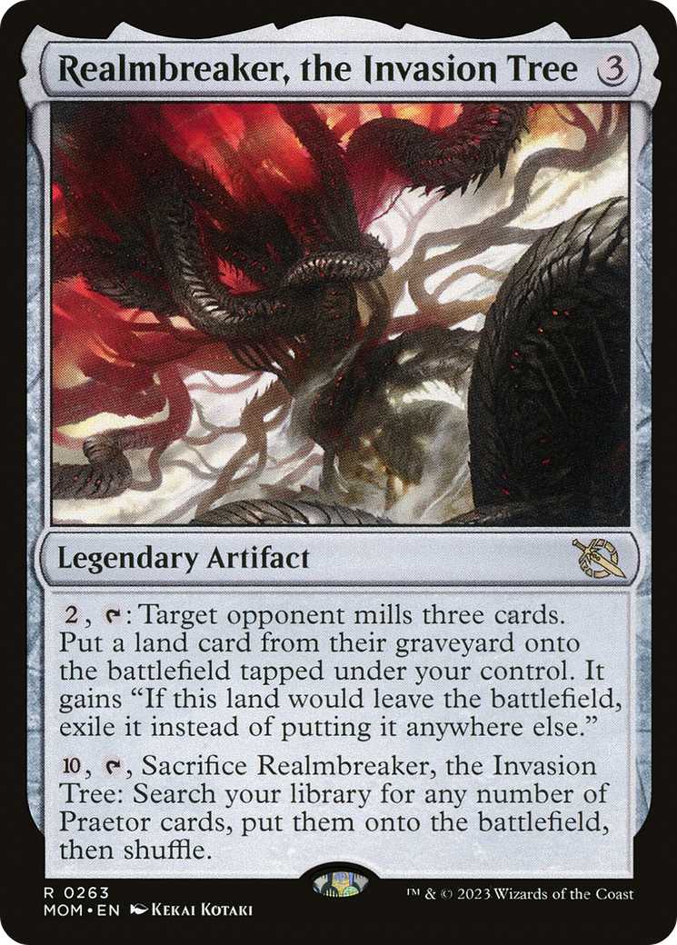 Realmbreaker, the Invasion Tree (MOM-263) [March of the Machine]