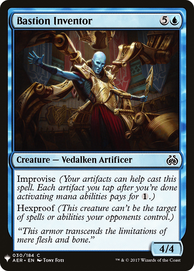 Bastion Inventor (LIST-AER-30) [The List]