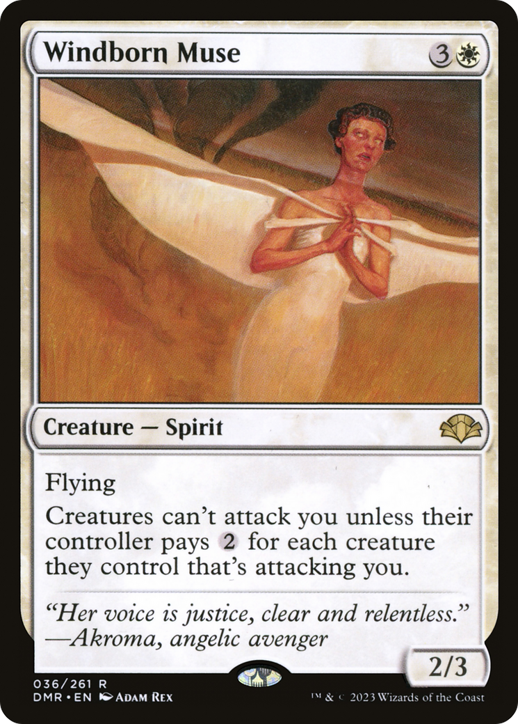 Windborn Muse (DMR-036) [Dominaria Remastered]
