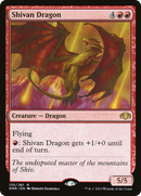 Shivan Dragon (DMR-135) [Dominaria Remastered] Foil