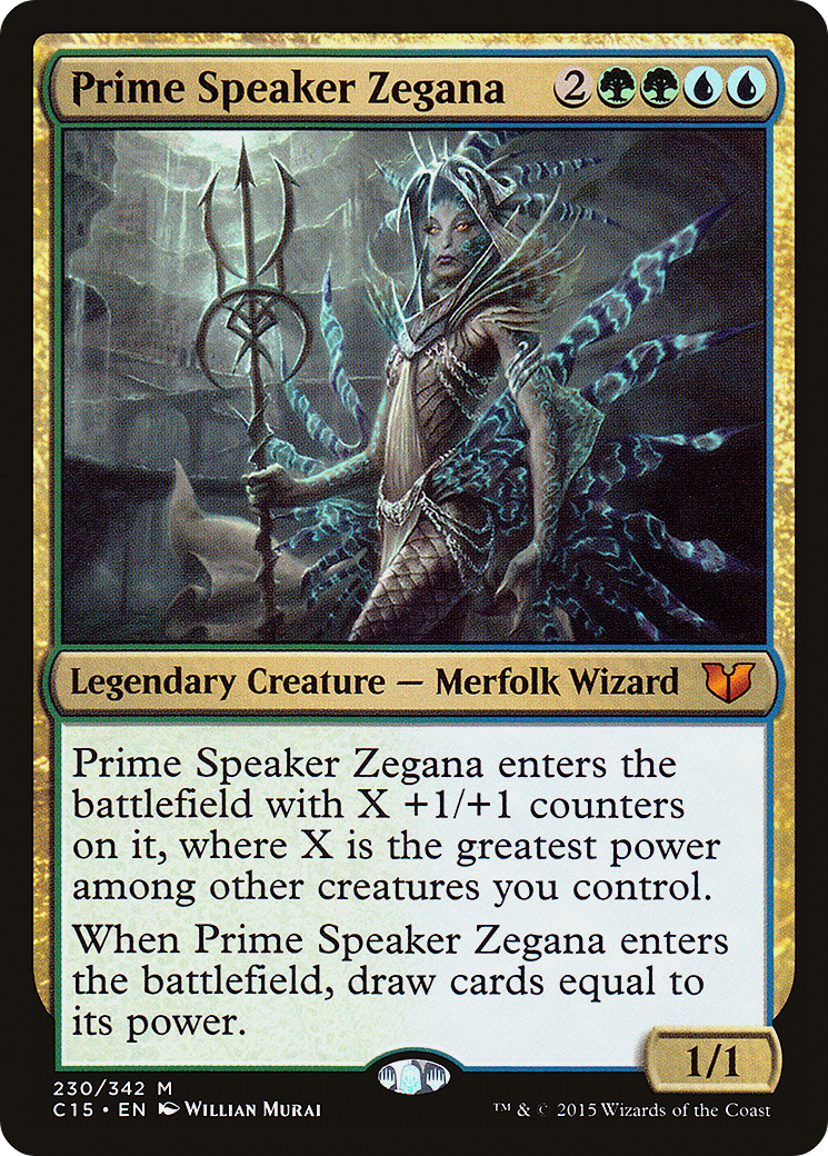 Prime Speaker Zegana (C15-230) [Commander 2015]