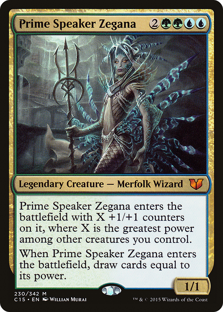 Prime Speaker Zegana (C15-230) [Commander 2015]