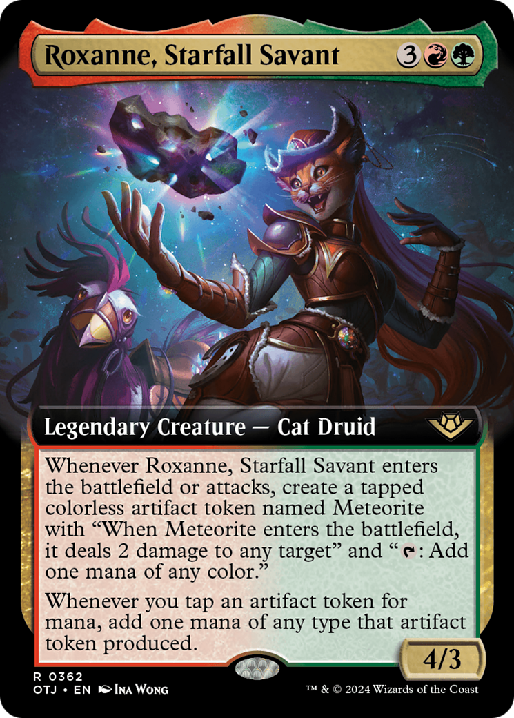 Roxanne, Starfall Savant (OTJ-362) [Outlaws of Thunder Junction]: (Extended Art)