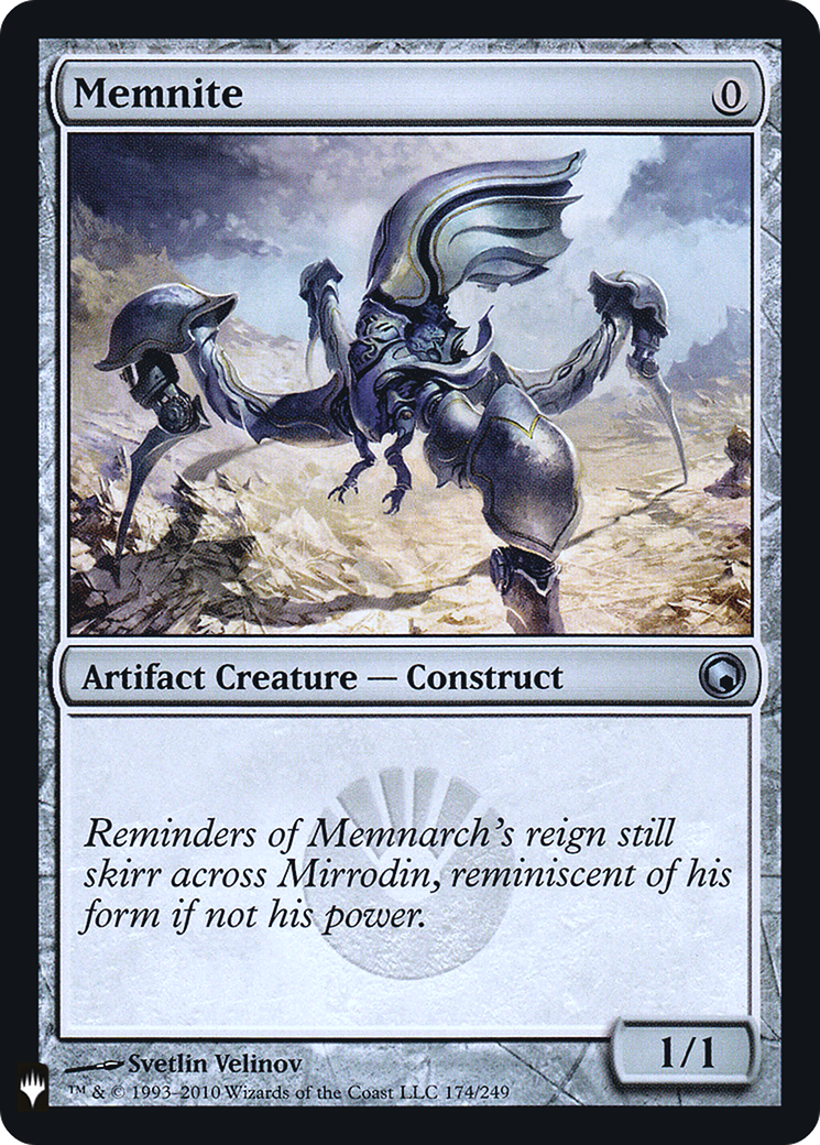 Memnite (PLST-SOM-174) [The List] Foil