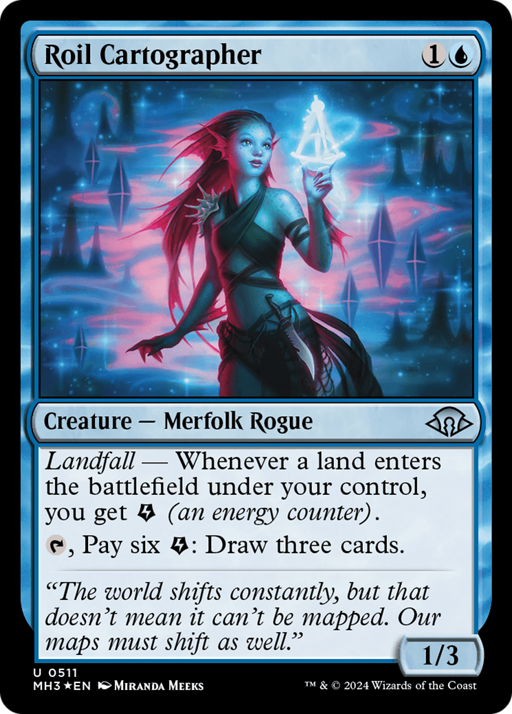 Roil Cartographer (MH3-511) [Modern Horizons 3] Foil