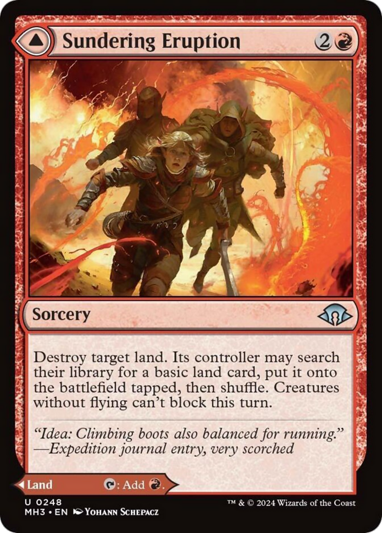 Sundering Eruption // Volcanic Fissure (MH3-248) [Modern Horizons 3]