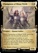 Champions of Minas Tirith (LTC-412) [Tales of Middle-earth Commander]: (Showcase) Foil