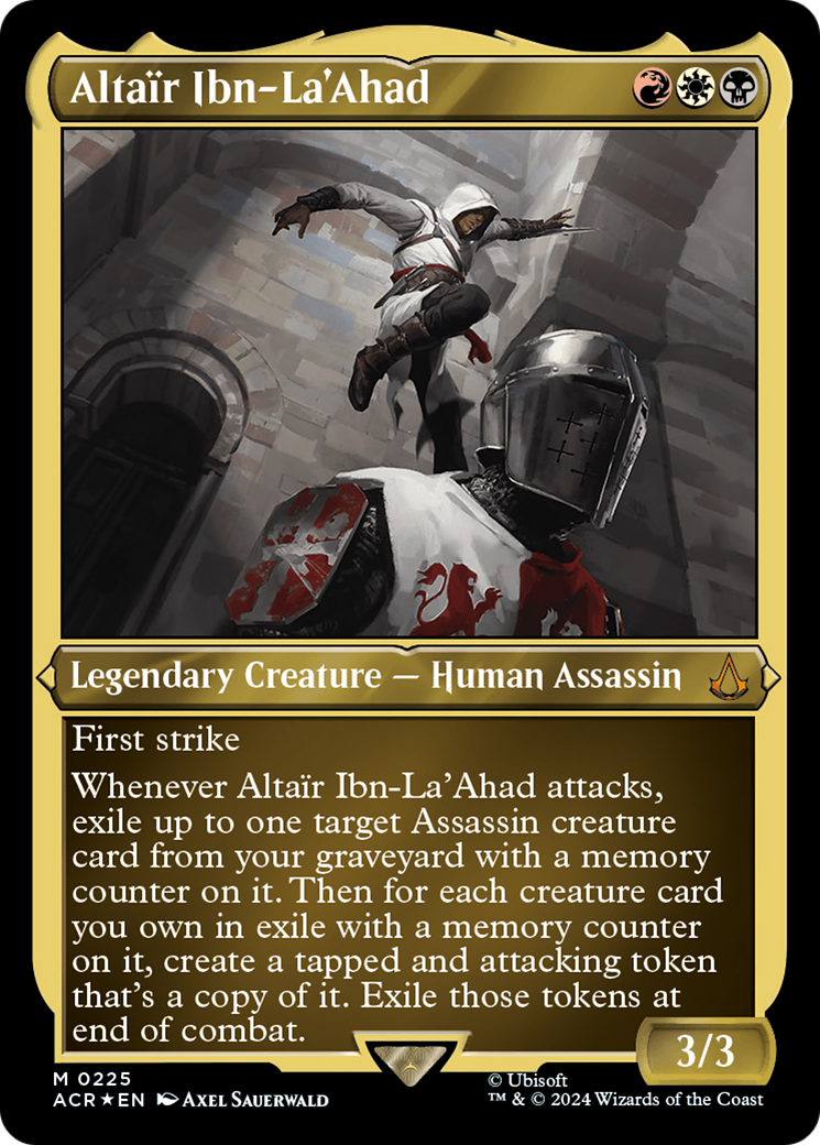 Altaïr Ibn-La'Ahad (ACR-225) [Assassin's Creed] Etched Foil