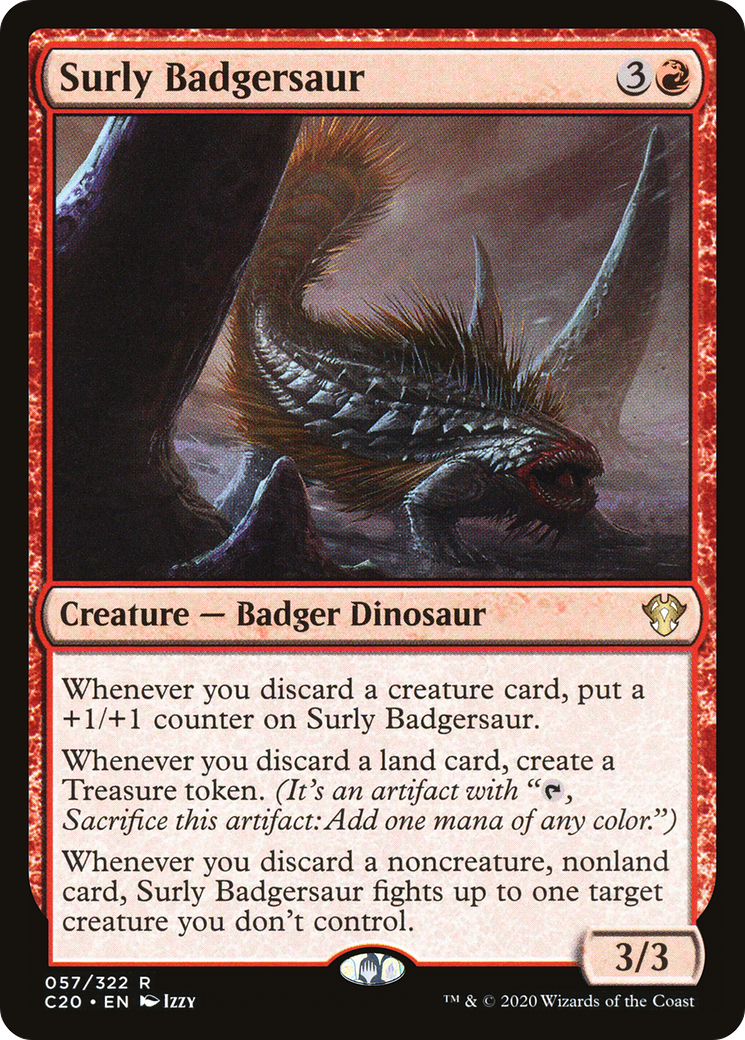 Surly Badgersaur (C20-057) [Commander 2020]