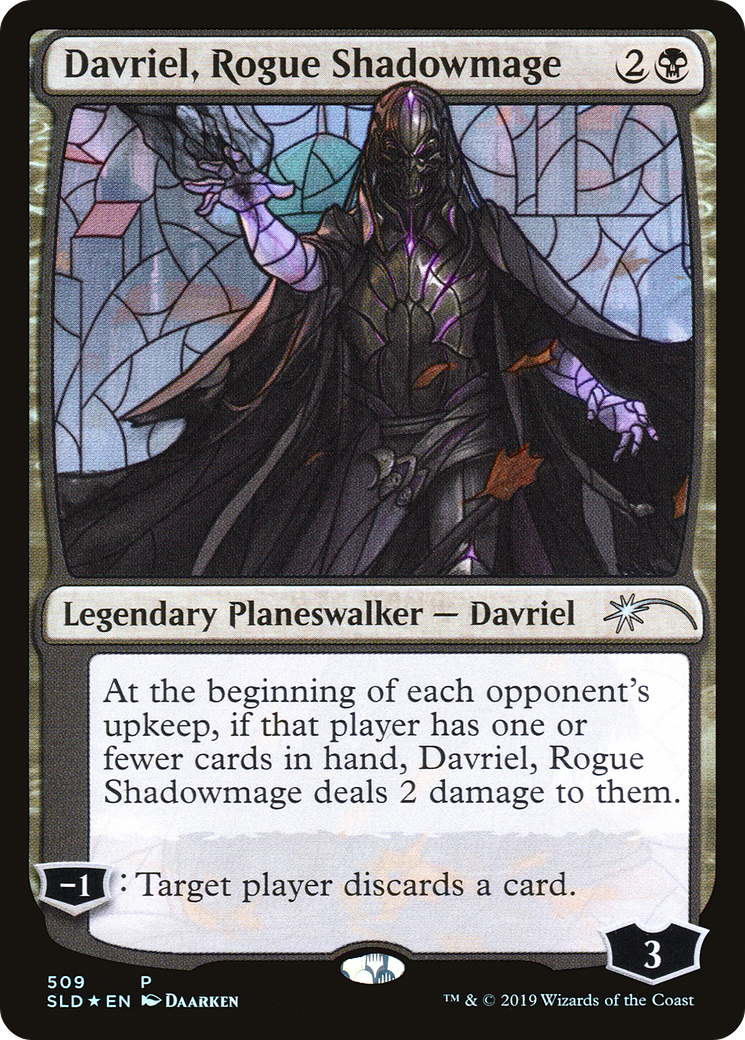 Davriel, Rogue Shadowmage (SLD-509) [Secret Lair Drop] Foil