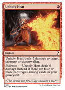 Unholy Heat (MB2-063) [Mystery Booster 2]