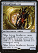 Solemn Simulacrum (M21-239) [Core Set 2021] Foil