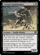 Twisted Abomination (CMM-194) [Commander Masters] Foil