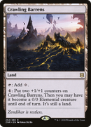 Crawling Barrens (ZNR-262) [Zendikar Rising] Foil