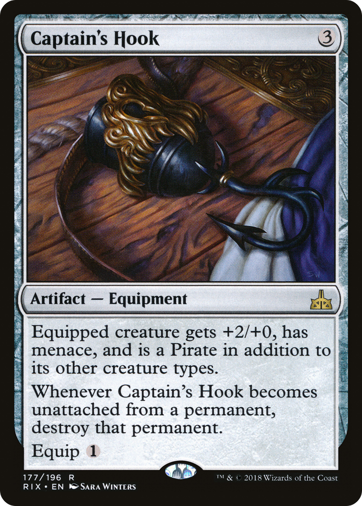 Captain's Hook (RIX-177) [Rivals of Ixalan]
