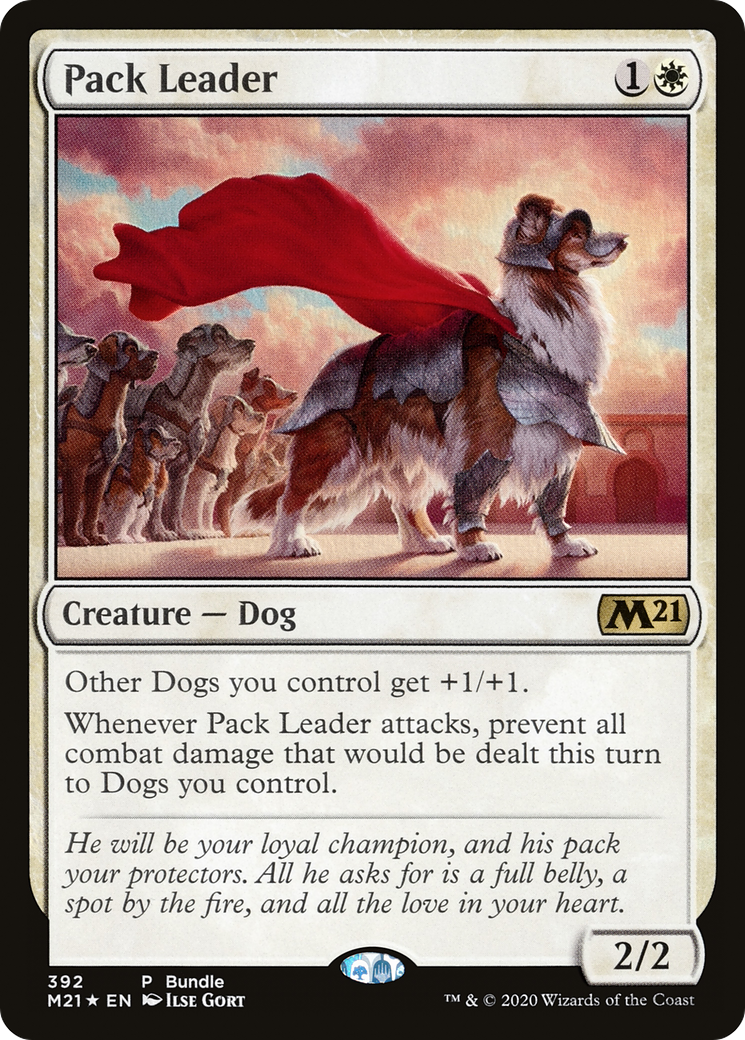 Pack Leader (M21 Bundle) (UMP-392) [Core Set 2021] Foil