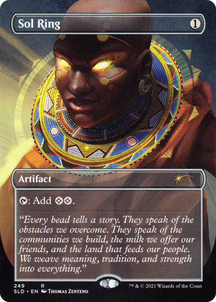 Sol Ring (SLD-249) [Secret Lair Drop] (Borderless) Foil