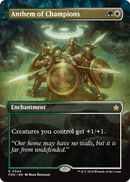 Anthem of Champions (Borderless) (FDN-344) [Foundations]