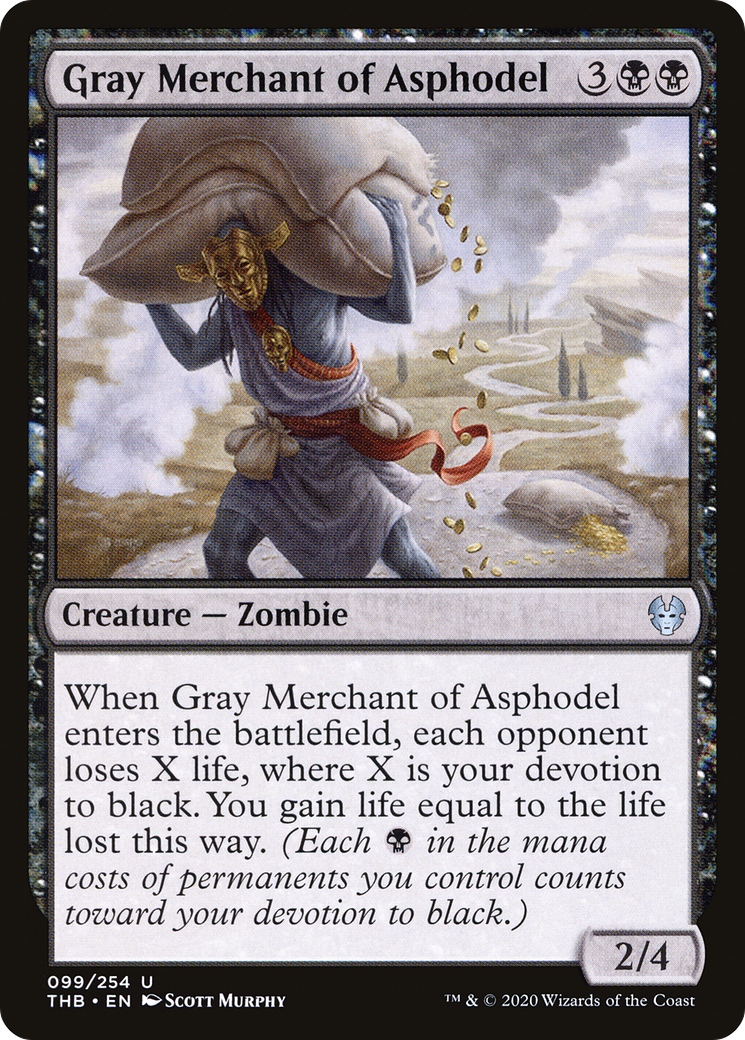 Gray Merchant of Asphodel (THB-099) [Theros Beyond Death]
