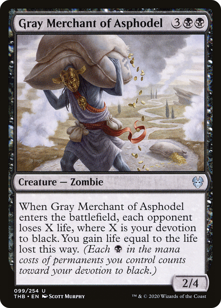 Gray Merchant of Asphodel (THB-099) [Theros Beyond Death]