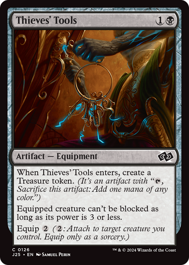Thieves' Tools (J25-126) [Foundations Jumpstart]