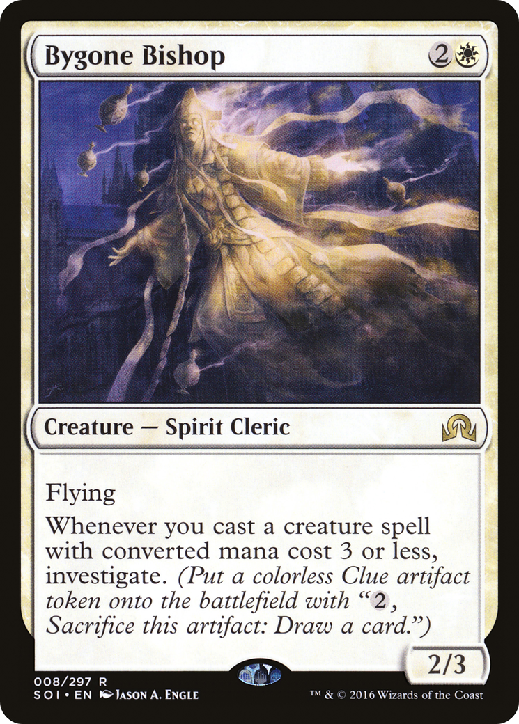 Bygone Bishop (SOI-008) [Shadows over Innistrad] Foil