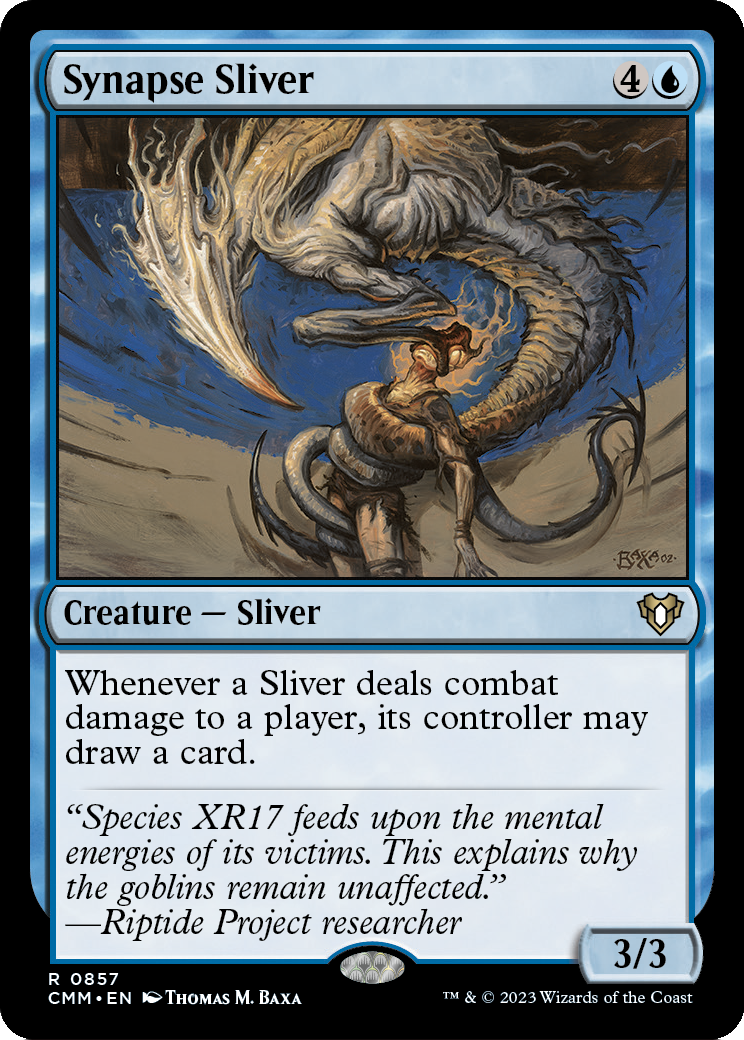 Synapse Sliver (CMM-857) [Commander Masters]
