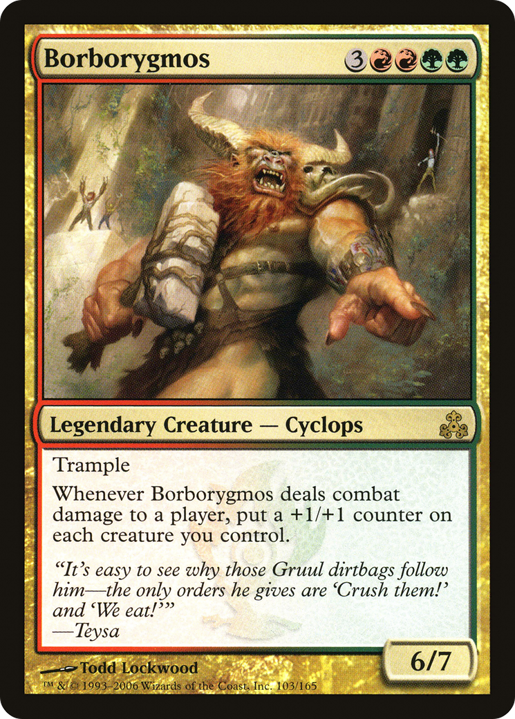 Borborygmos (GPT-103) [Guildpact] Foil