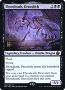 Ebondeath, Dracolich (PRE-100S) [Adventures in the Forgotten Realms Promos] Foil