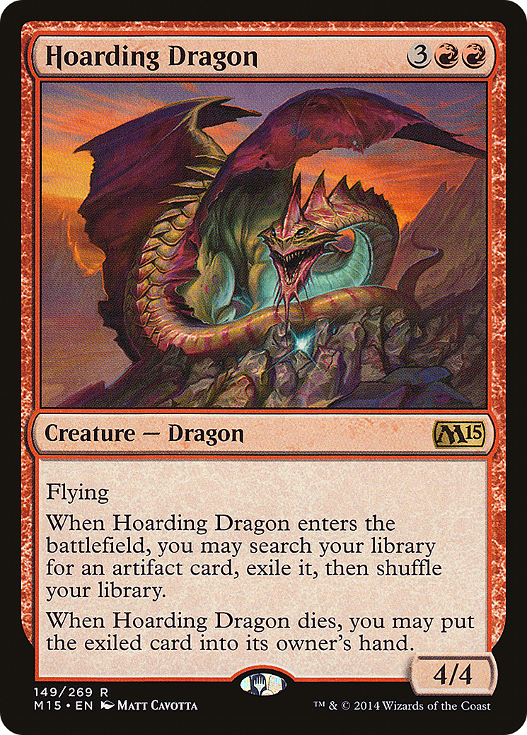 Hoarding Dragon (M15-149) [Magic 2015]