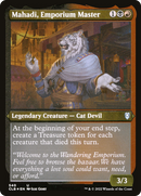 Mahadi, Emporium Master (Foil Etched) (CLB-540) [Commander Legends: Battle for Baldur's Gate] Foil