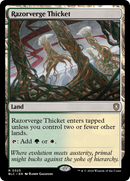 Razorverge Thicket (BLC-325) [Bloomburrow Commander]