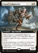 Squad Commander (Extended Art) (ZNR-323) [Zendikar Rising]