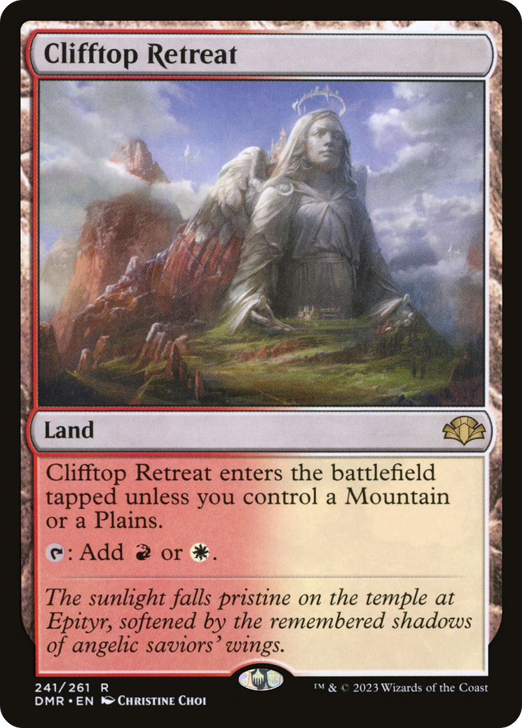 Clifftop Retreat (DMR-241) [Dominaria Remastered]