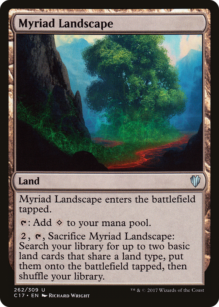 Myriad Landscape (C17-262) [Commander 2017]