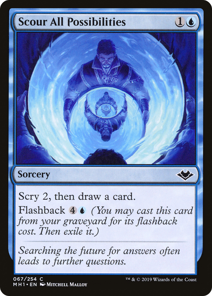 Scour All Possibilities (MH1-067) [Modern Horizons] Foil