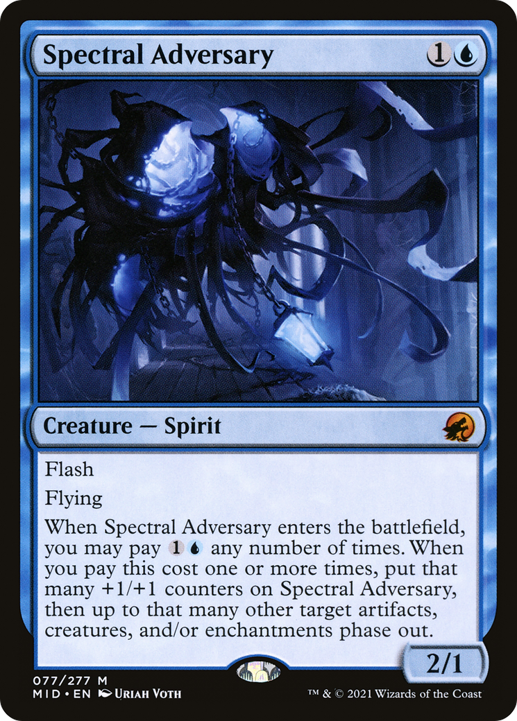 Spectral Adversary (MID-077) [Innistrad: Midnight Hunt]